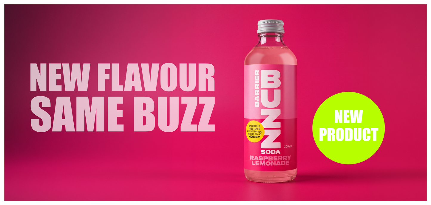 Barrier Buzz Raspberry & Lemonade 300ml - Single