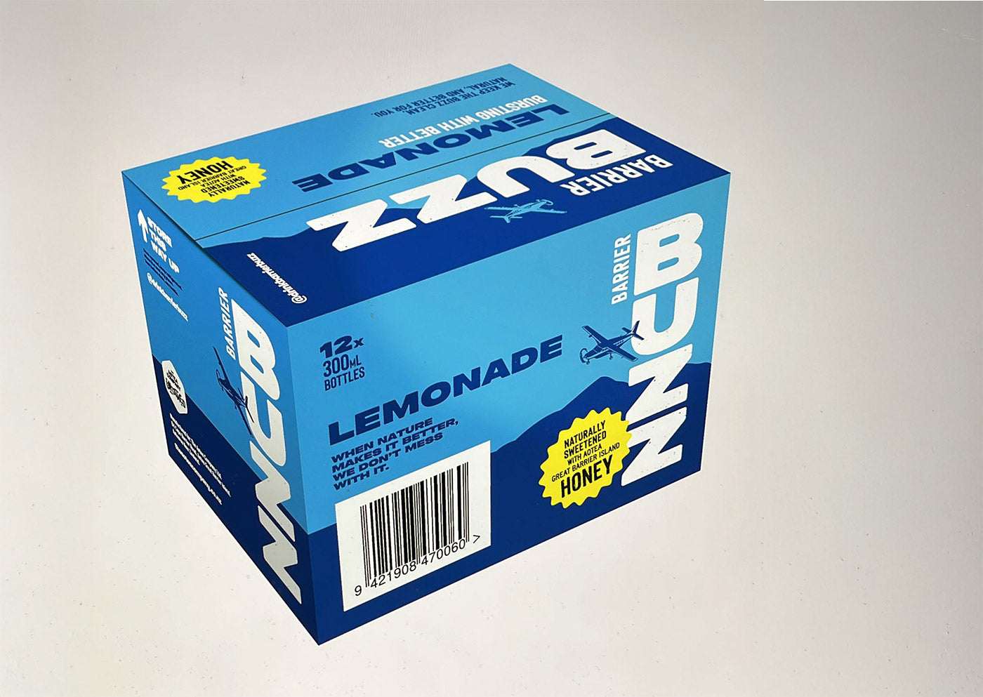 Barrier Buzz - Lemonade - $3.75 each - sold in Box of 12