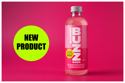 Barrier Buzz Raspberry Lemonade. Box of 12   $3.75 each